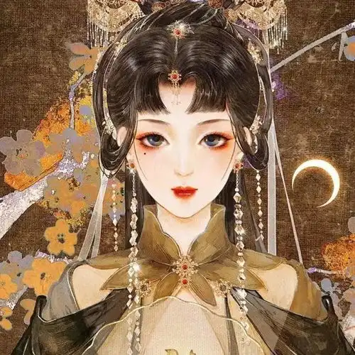 古风精美女生头像荒唐的不是岁月,是成长
