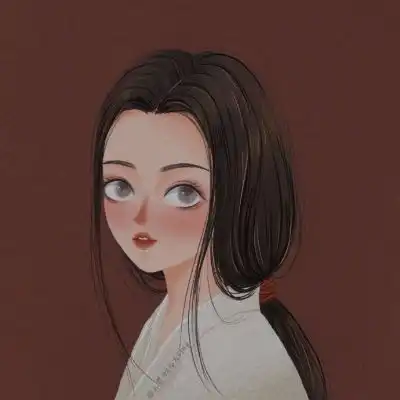 女生手绘头像2024年超火精美图片
