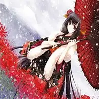 彼岸花古风动漫人物

