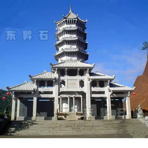 寺院石雕佛塔图片大全
