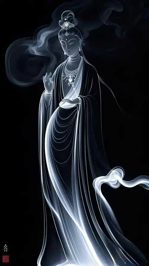 手机壁纸佛系禅意
