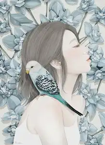 韩国画师ensee插画作品
