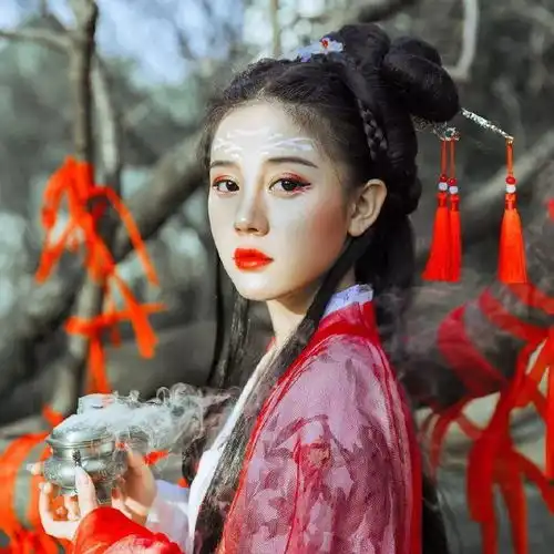古风头像不愿染是与非
