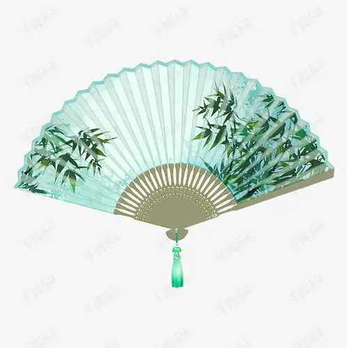 古风扇子竹子折扇素材图片免费下载千库网
