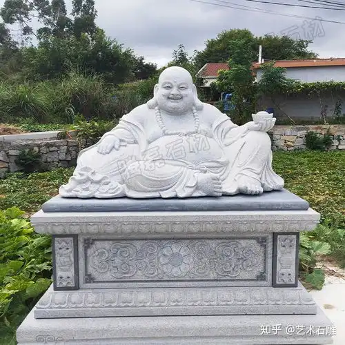 弥勒佛笑佛石雕大肚弥勒佛石雕图片
