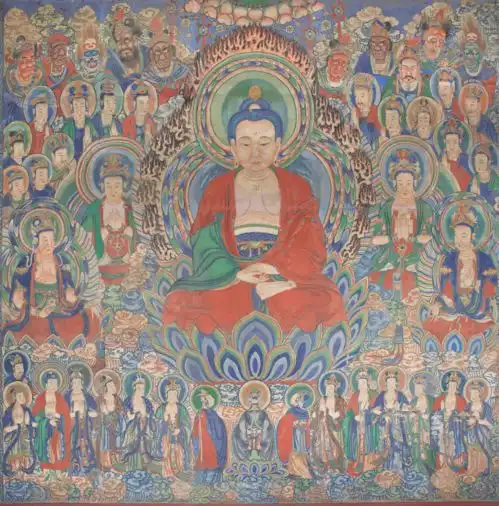 游山西读历史华严寺大雄宝殿的壁画到底有多美五

