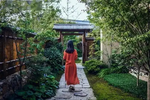 一步一景,住进拈花湾的秋天里,给生活来点颜色
