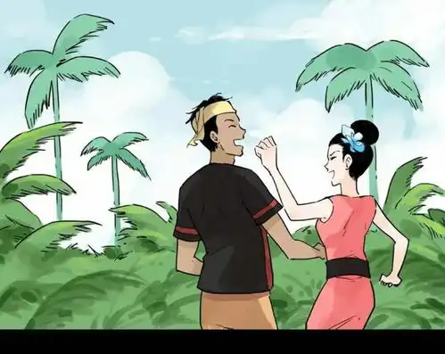 民间故事漫画菩萨说话聪明小伙和富家女的故事
