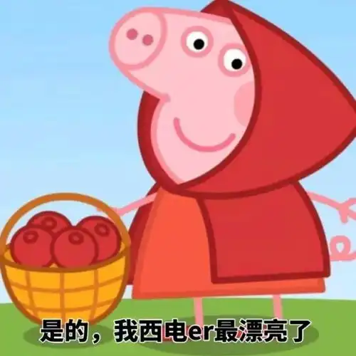 小猪佩奇光头头像