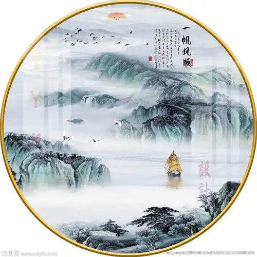 头像佛系禅意山水无锡