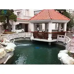 其他原水处理设备价格别墅景观鱼池设计与景观水处理工程批发价格佛山市
