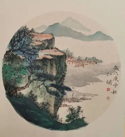 赵成建禅意山水
