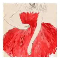 qq女生头像红色的qq头像红色控女生
