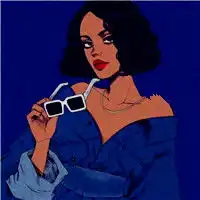 短发帅气动漫女生头像乱世小魔女只爲守护你
