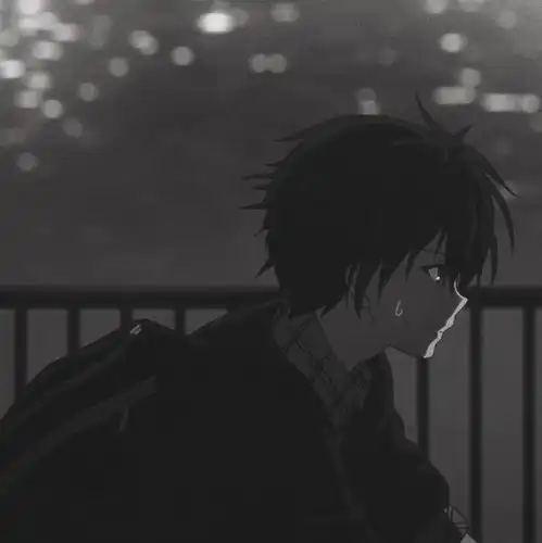 动漫男生头像灯芯孤独的太久终将会忘记火焰的温度
