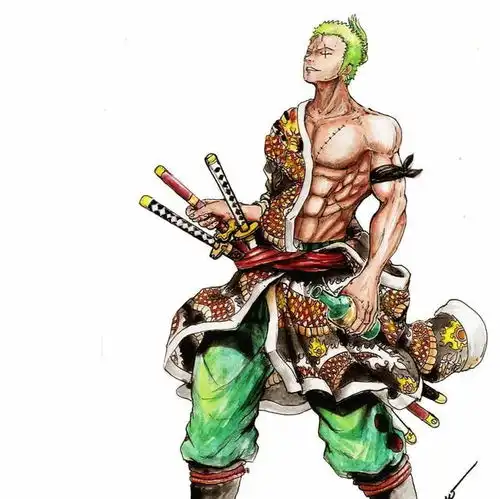 海贼王全员浪人头像分享,本贝克曼穿和服扛枪,路飞神似孙悟空

