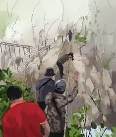 手绘五指山,火了
