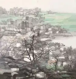 第十三届全国美展入选国画作品二
