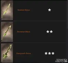 地牢猎手5图鉴自然长矛一星到三星进化过程
