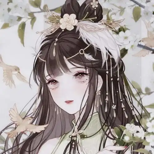 古风向美到极致的古风女头

