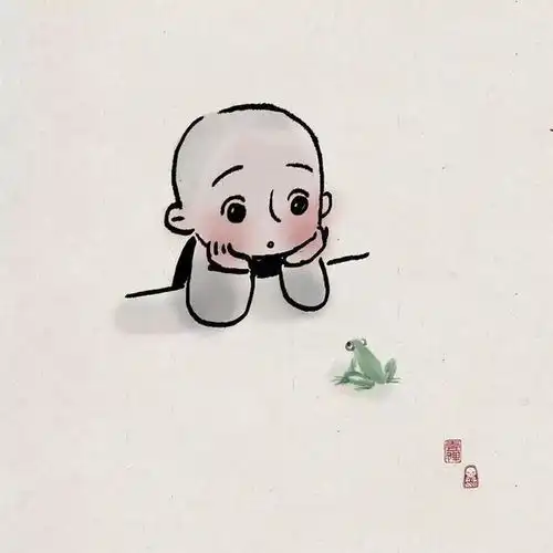 带着孩子和小编一起看小和尚卖石头
