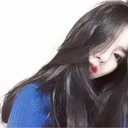 转载韩头女头空气刘海美女头像
