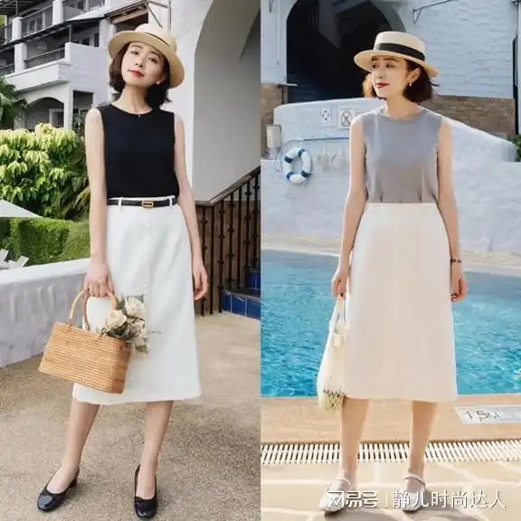 女人再美也别瞎穿衣,学会了配色和选款,时髦到老一点儿不难
