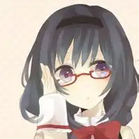 头像戴眼镜的女孩漫画
