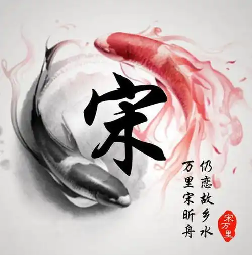 水墨古风姓氏头像,中国风藏头诗微信头像,看看有你的吗

