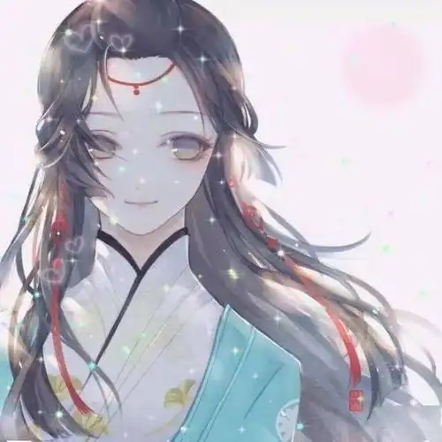 仙气古风动漫头像女公主的梦境,藏着星星湖泊一片森林
