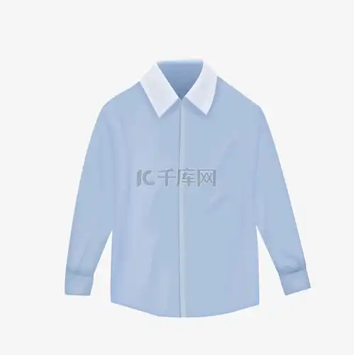 蓝色衬衫素材图片免费下载千库网
