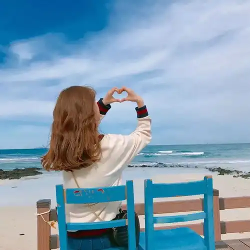女背影头像看你侧脸的轮廓在灯火中隐没
