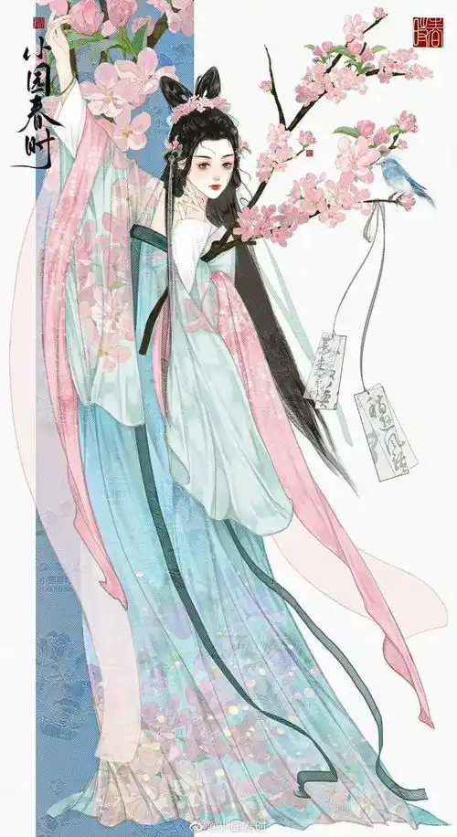 分享古风图片十二花神
