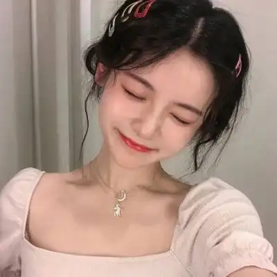 可爱气质女生头像梦舒少女心事你别猜
