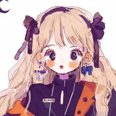小女孩卡通头像超萌高清小女孩卡通微信头像
