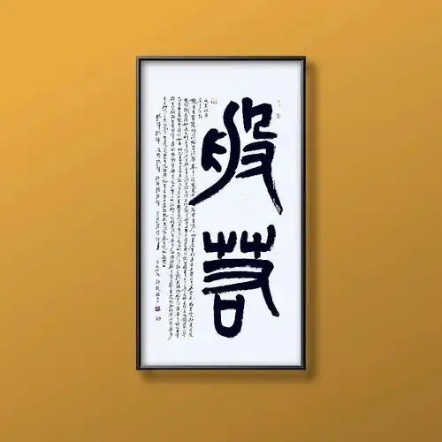 邹苏书法佛系禅意小集
