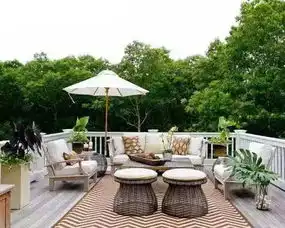 这么美花园露台难道你不想要一个
