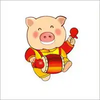 2019金猪微信头像好运己亥猪年走运头像
