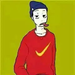 图中有nike的情侣头像
