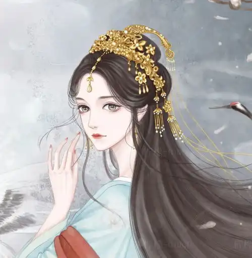 古风女生头像我好喜欢你,从天南到地北,从地老到天荒
