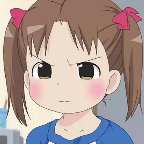 精致女孩的卡通头像
