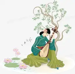 矢量古代琵琶女png图片素材免费下载古代png50004876像素
