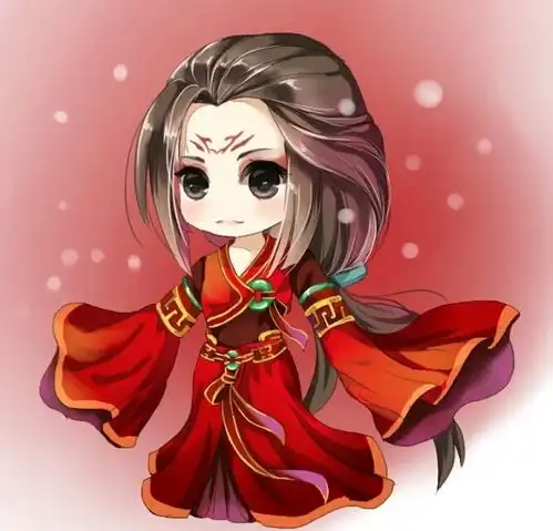 古风红衣美人,古剑奇谭,红玉
