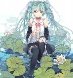 求这张荷初音miku的超清图
