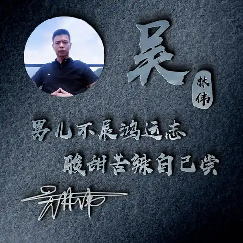 励志姓氏签名微信头像,不念过往不畏将来,不要错过了
