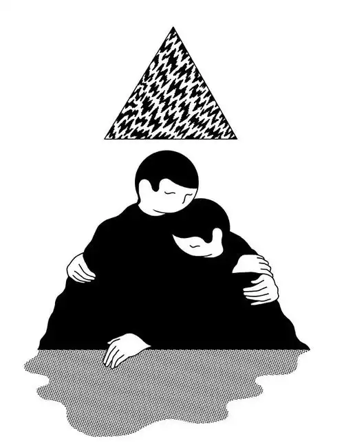 面对如此深奥佛系插画,我选择狗带
