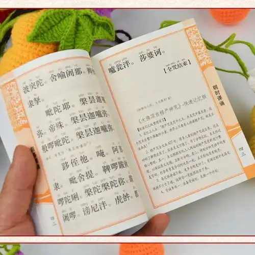 楞严咒经书口袋朝暮课诵佛说阿弥陀经心经大悲咒便携本拼音楞严咒
