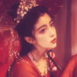 唯美系列古风女生头像
