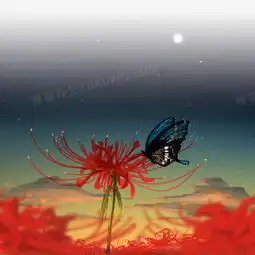 彼岸花卡通头像高清