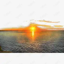 手绘海面升起的太阳素材图片免费下载高清png千库网图片编号9264367
